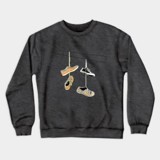 Shoes on Wires Crewneck Sweatshirt